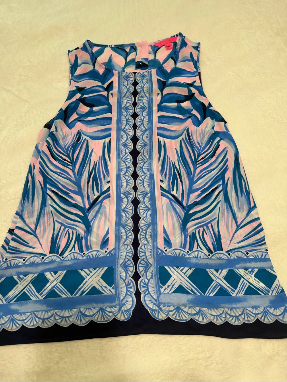 Lilly Pulitzer Iona Shell in Heat Wave Engineered FLAW